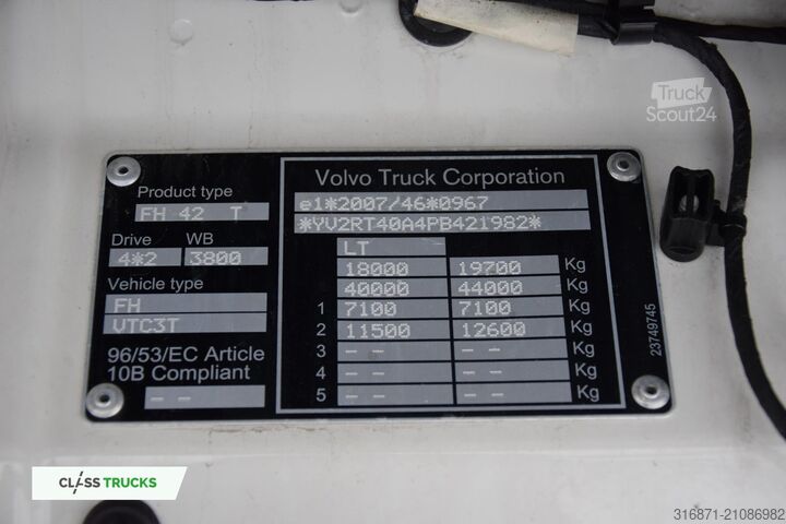 Trattore stradale standard VOLVO FH 500 Globetrotter XL Varios