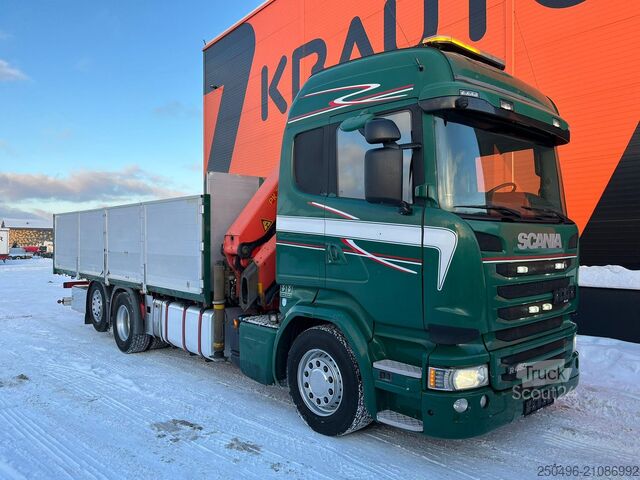 Açık gövde Scania R 450 6x2*4 PK 22002 / PLATFORM L=7017 mm