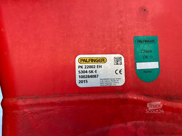 Açık gövde Scania R 450 6x2*4 PK 22002 / PLATFORM L=7017 mm