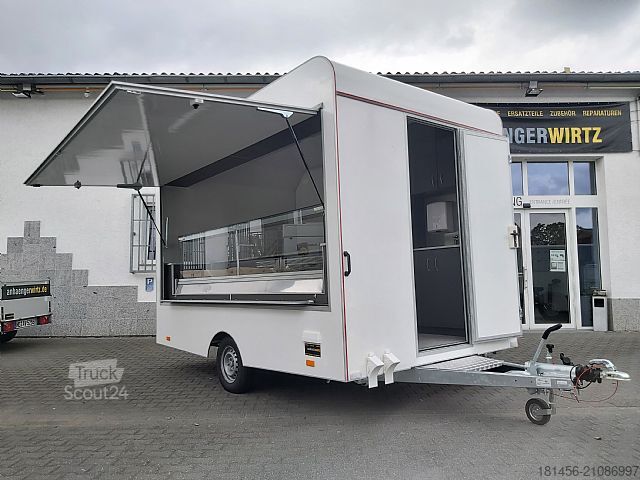Vending trailer trailershop Frische Kühltheke Feinkost Gastro Verkaufsmobil