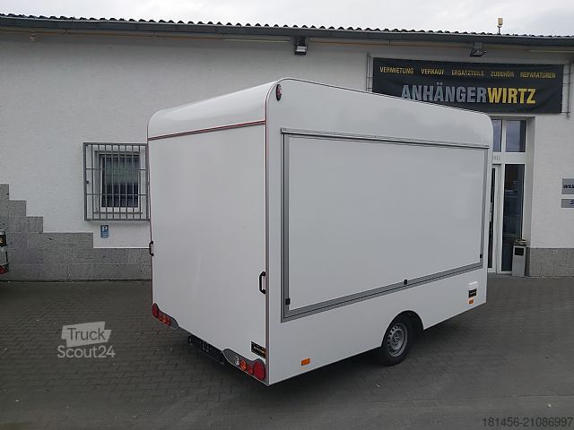 Vending trailer trailershop Frische Kühltheke Feinkost Gastro Verkaufsmobil