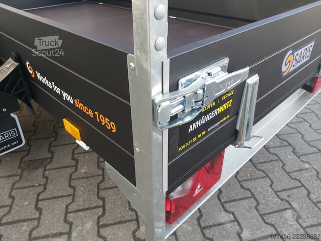 Przyczepa samochodowa Saris direkt DV 135 McAlu pro blackline 1350kg