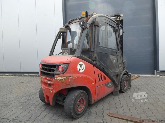 Čelný vysokozdvižný vozík Linde H25D-02