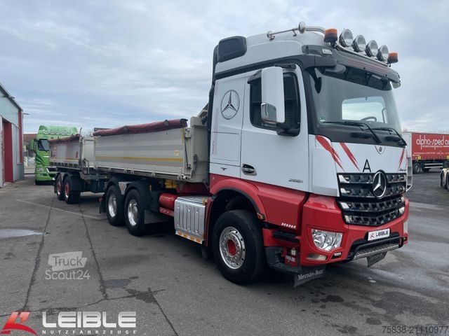 Trojstranný sklápací nákladný automobil MERCEDES-BENZ Arocs 2651*Meiller Bordmatik*AP-Achse*AT Motor*