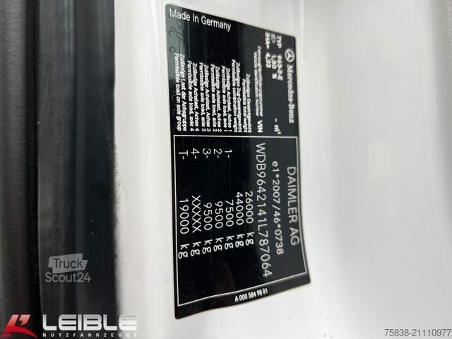 Camion-benne tricar MERCEDES-BENZ Arocs 2651*Meiller Bordmatik*AP-Achse*AT Motor*