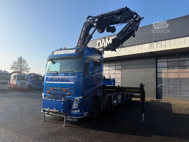 Vrachtwagen met kraan Volvo FH 540 10x4 HIAB X-Hipro 1058E-8+ JIB 150X-6