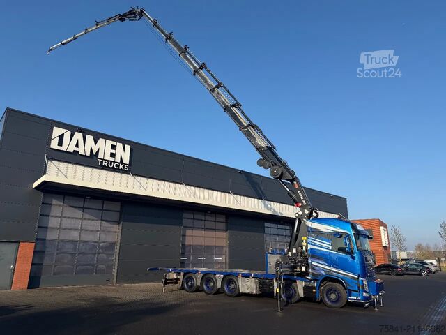 Vrachtwagen met kraan Volvo FH 540 10x4 HIAB X-Hipro 1058E-8+ JIB 150X-6