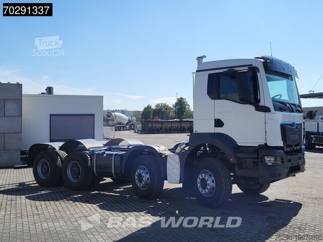 Važiuoklė su kabina MAN TGS 41.400 8X4 New! Steelsuspension Big-Axle Ma...