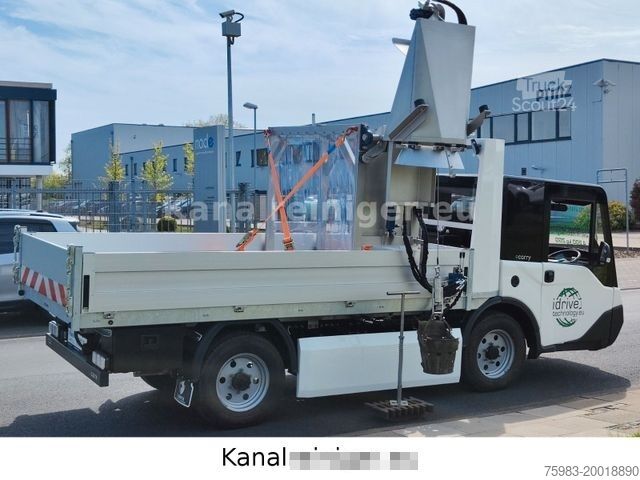 Vacuum tank truck  Green G / E-Carry 70kW !!!!