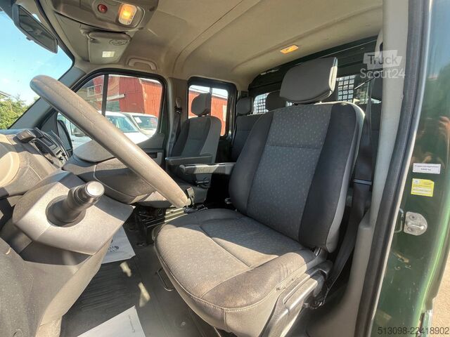 Transporter mit Kipper OPEL MOVANO DoKa 3 SEITENKIPPER AHK LANGVERSION