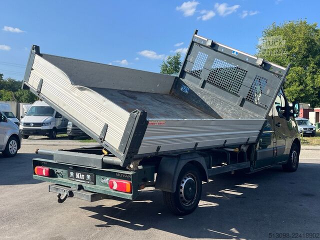 Transporter mit Kipper OPEL MOVANO DoKa 3 SEITENKIPPER AHK LANGVERSION
