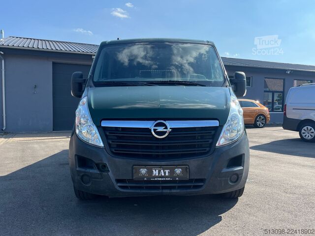 Transporter mit Kipper OPEL MOVANO DoKa 3 SEITENKIPPER AHK LANGVERSION