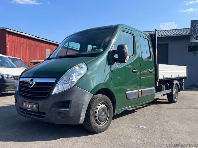 Transporter mit Kipper OPEL MOVANO DoKa 3 SEITENKIPPER AHK LANGVERSION
