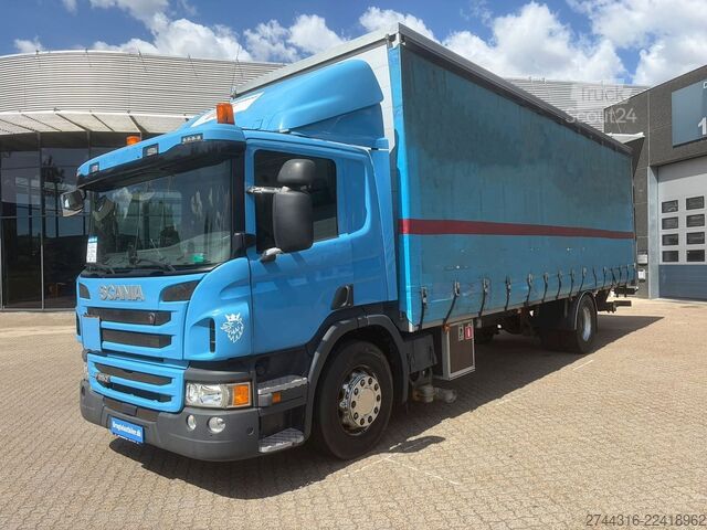 Ladbil med lad SCANIA P250