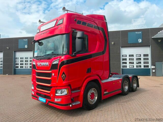 Standard trækkerunit SCANIA R650 6X2-2