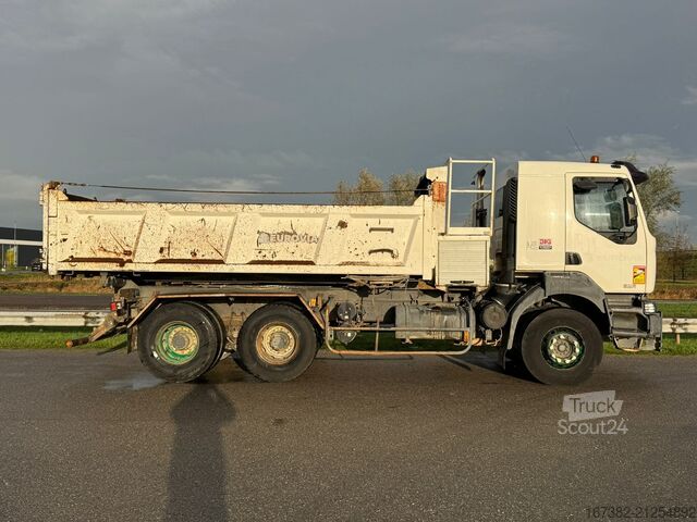 Ανατρεπόμενο φορτηγό Renault Kerax 370dCI 6x4 Kipper