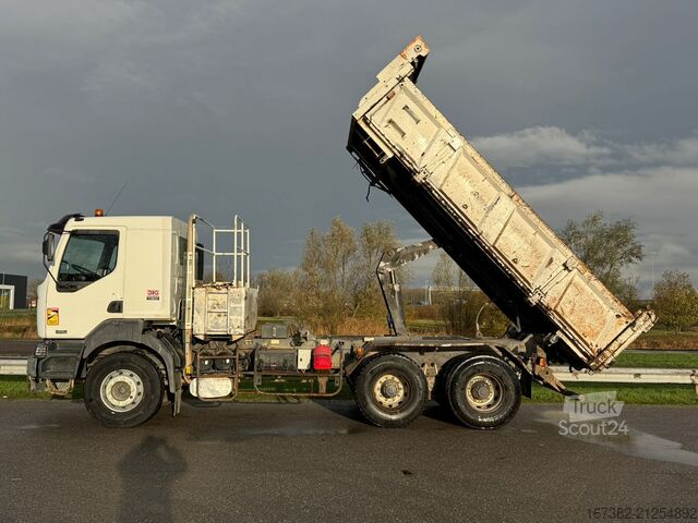 Ανατρεπόμενο φορτηγό Renault Kerax 370dCI 6x4 Kipper