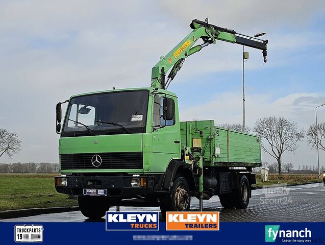 Платформа за зареждане MERCEDES-BENZ 1317 6 CYL. CRANE