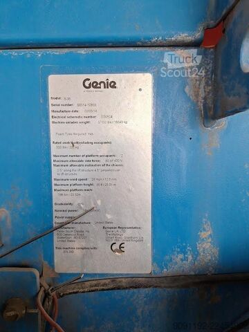 Plataforma telescópica Genie S-85