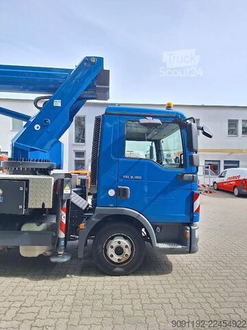 Nákladné vozidlo s pracovnou plošinou Ruthmann T 230 / MAN TGL 8.180 4X2 BB