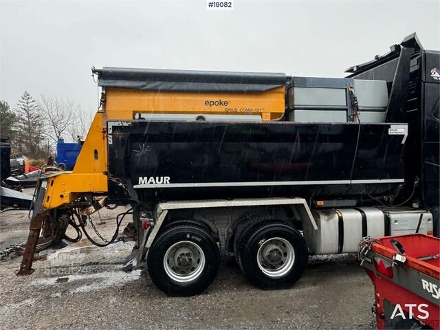 Epoke SH4902 espalhador combinado de areia e salmoura Epoke SH4902 combined sand and sheet spreader
