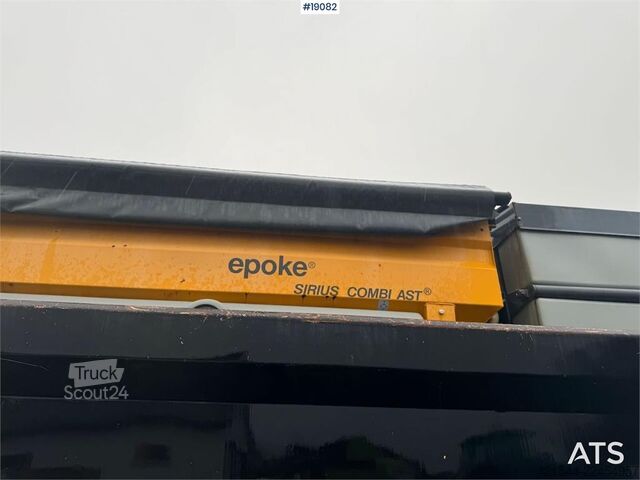 Epoke SH4902 espalhador combinado de areia e salmoura Epoke SH4902 combined sand and sheet spreader