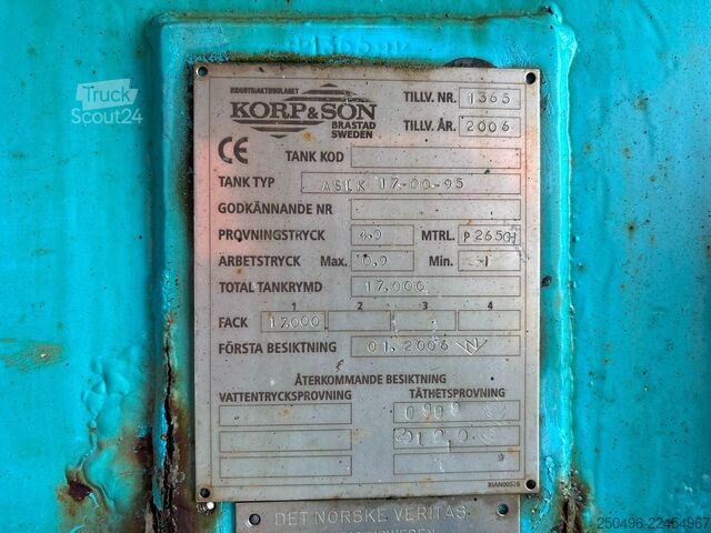 Tanque Harryda Släp HB-240-S 17000 l