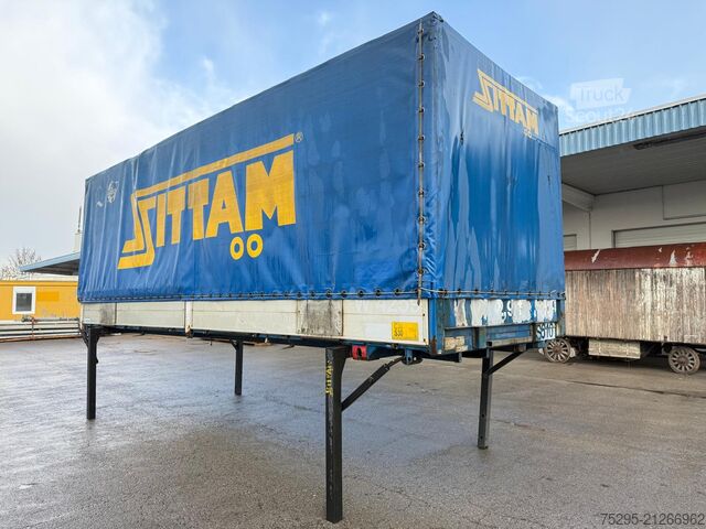 Véhicule utilitaire Krone 7.35 BDF Pritsche Plane Brücke InnenH- 2,50 m