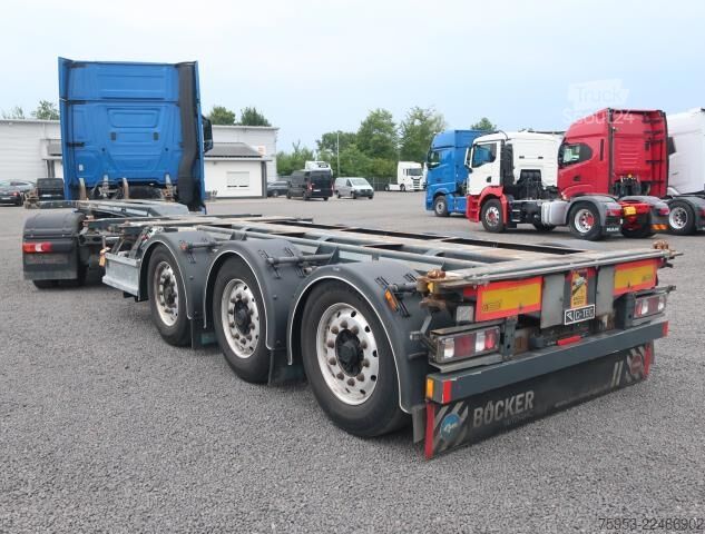 Poluprikolica za izmjenjive sanduke D-Tec VCC-01/FT LS S Mittelausschub 2x Lift Genset