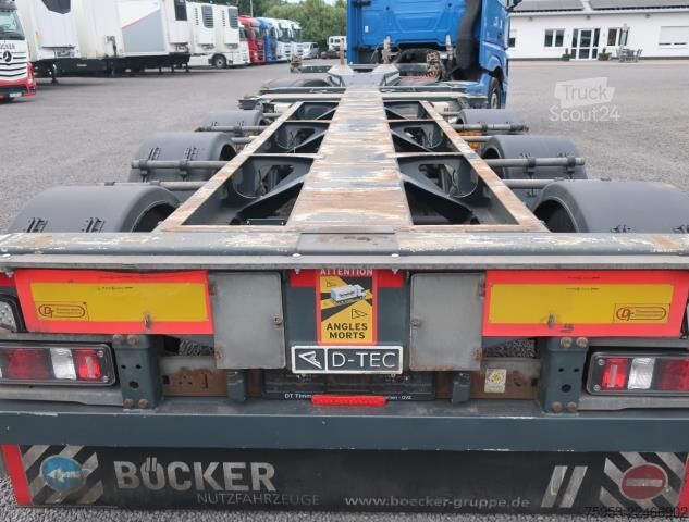 Poluprikolica za izmjenjive sanduke D-Tec VCC-01/FT LS S Mittelausschub 2x Lift Genset