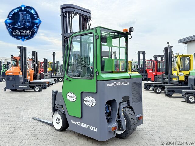 Vierwegvorkheftruck Combilift CB4000 GAS TRIPLEX 6800 POSITIONER CABIN