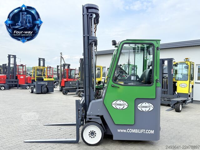 Vierwegvorkheftruck Combilift CB4000 GAS TRIPLEX 6800 POSITIONER CABIN