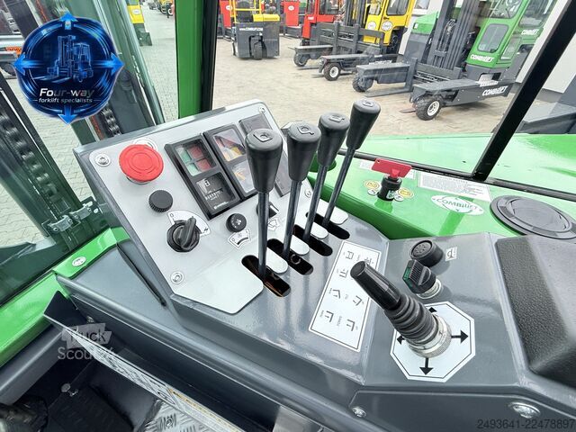 Vierwegvorkheftruck Combilift CB4000 GAS TRIPLEX 6800 POSITIONER CABIN