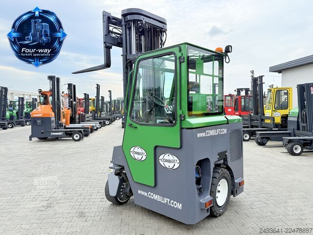 Vierwegvorkheftruck Combilift CB4000 GAS TRIPLEX 6800 POSITIONER CABIN