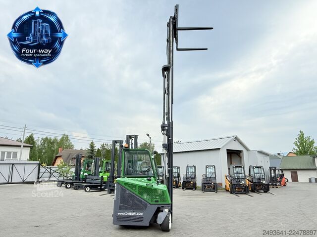 Vierwegvorkheftruck Combilift CB4000 GAS TRIPLEX 6800 POSITIONER CABIN