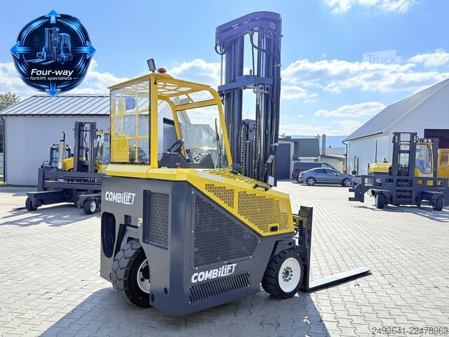 τετραπλής κατεύθυνσης περονοφόρο όχημα Combilift CB4000 GAS TRIPLEX 8500 FREE LIFT
