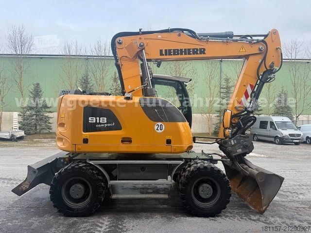 Excavadora móvil LIEBHERR A 918 Compact Litronic G6.0-D*Kamera*ZSA*LIKUFIX