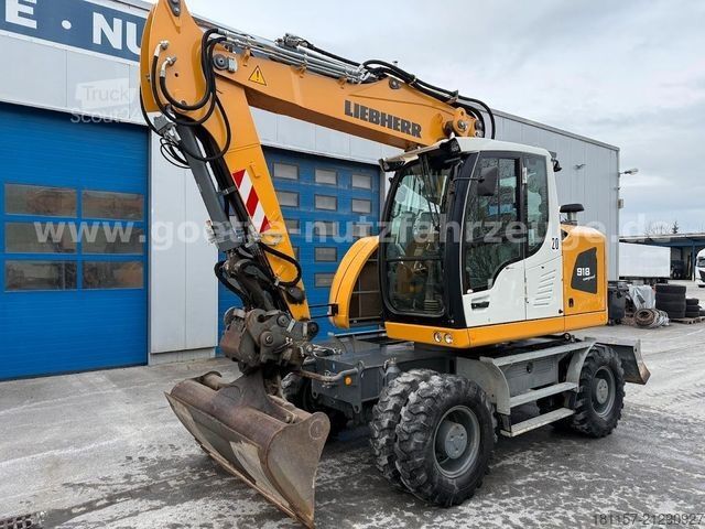 Excavadora móvil LIEBHERR A 918 Compact Litronic G6.0-D*Kamera*ZSA*LIKUFIX