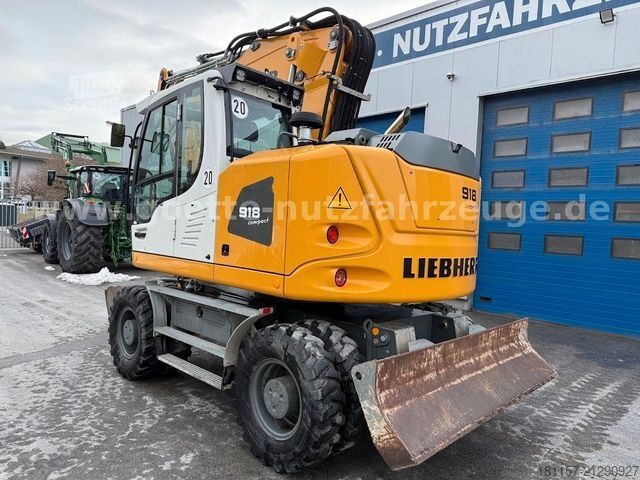 Excavadora móvil LIEBHERR A 918 Compact Litronic G6.0-D*Kamera*ZSA*LIKUFIX