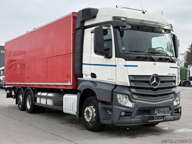 Camion de boissons MERCEDES-BENZ Actros 2543*E6c*LBW*Lenk+Lift*GetränkeZertifikat