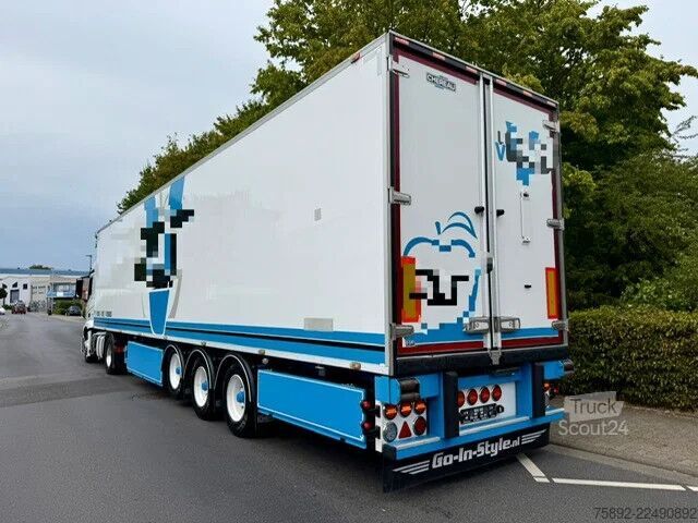 Transport réfrigéré/congélé Chereau Carrier Supra Vector 1550/PBW Achsen/Liftachse