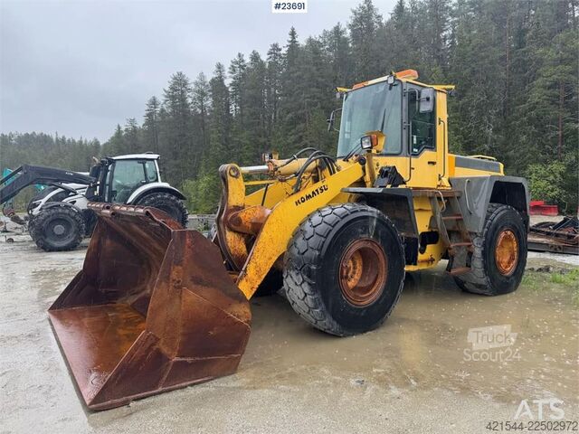 Nakladač Komatsu WA380 Wheel Loader – Bucket and Joystick Steering