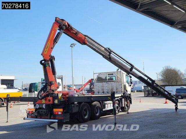 Open body Renault C 430 8X4 Palfinger PK33002EH Kran Crane Big Ax...