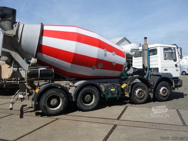 Blender MAN 32-364 LIEBHERR MIXER,STEEL SPRINGS,BIG AXEL