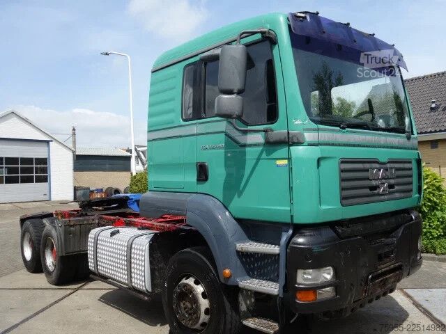 Ağır yük MAN TGA 33.480 6X4 STEEL SPRINGS MANUAL GEARBOX,AIR...