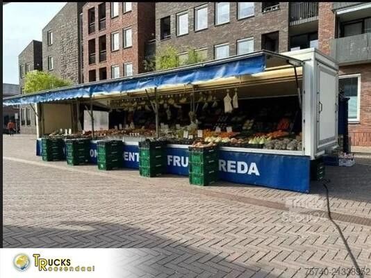 árusító teherautó BARENTS full option cooling + stand ready