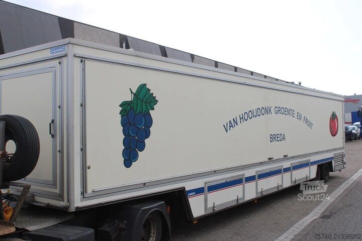 árusító teherautó BARENTS full option cooling + stand ready