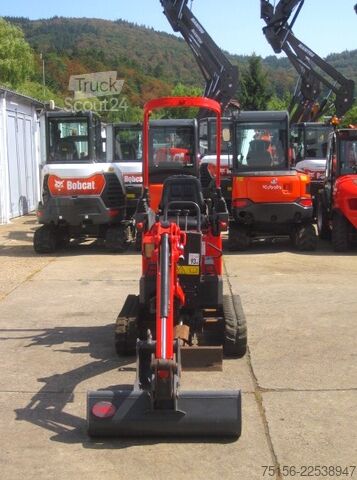 Microbagger Bobcat E 10 * 2x Löffel * * Verstellfahrwerk *
