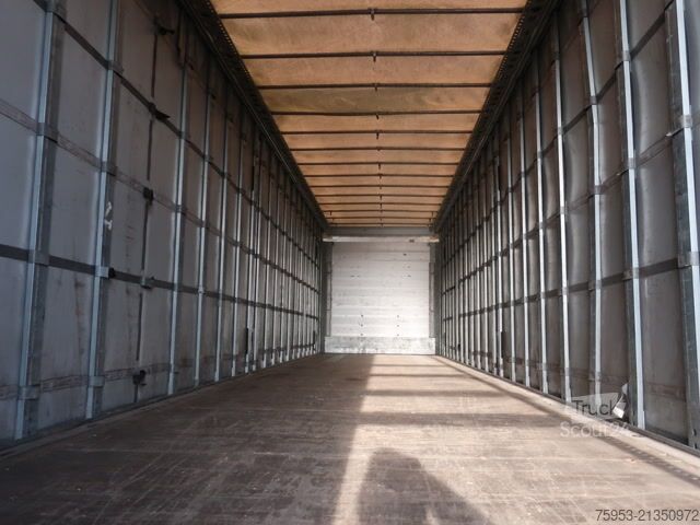 Semi-reboque aberto com lona Schmitz Cargobull SCS 24 Speed Curtain Alcoa Getränke