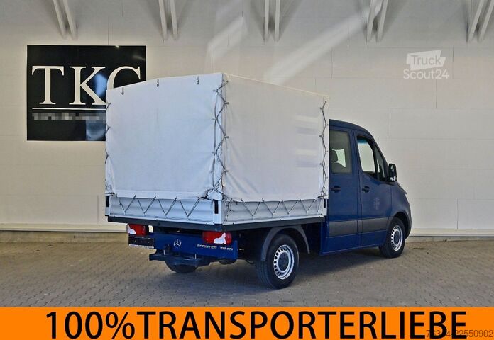 Pick-up pakettiauto MERCEDES-BENZ Sprinter 215 315 CDI Doka Pritsche 9G-Tronic AHK